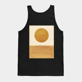 Abstract warm landscape Tank Top